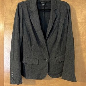 Womens plus size Lane Bryant grey blazer size 18